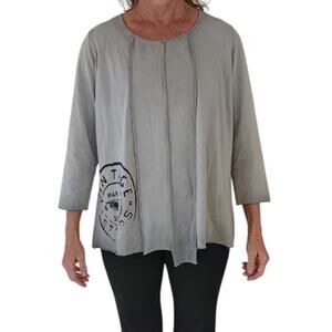 LUUKAA Raw Hem Overdyed Shirt